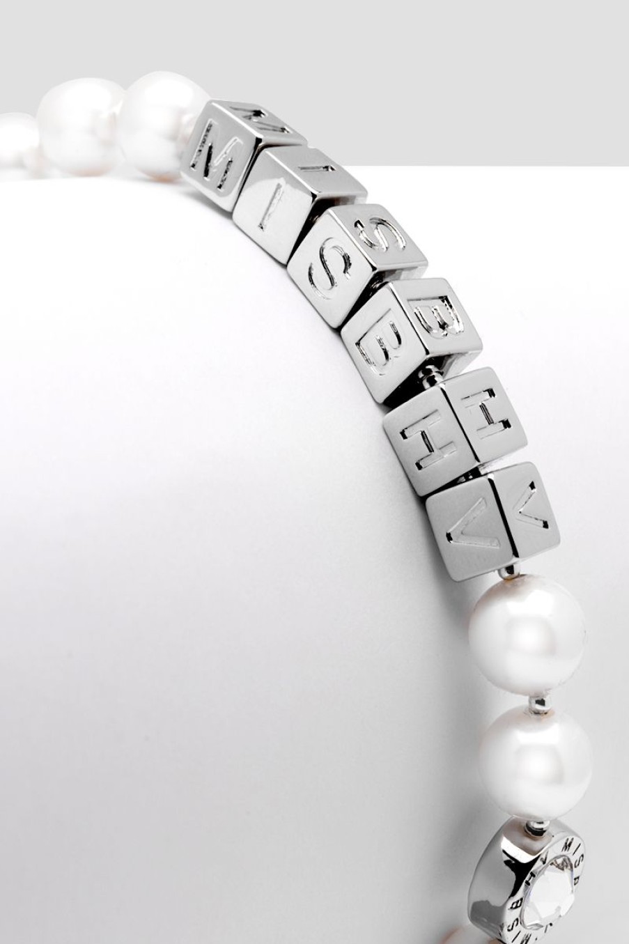 MISBHV Ny Bead Necklace White Wholesale