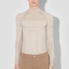 MISBHV Sport Europa Quarter-Zip Longsleeve Beige New