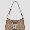 MISBHV Jacquard Monogram Shoulder Bag Small Biscotto Online