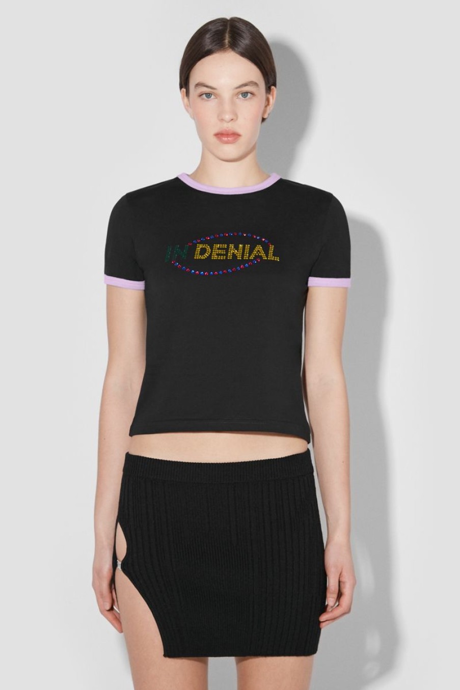 MISBHV In Denial T-Shirt Black New