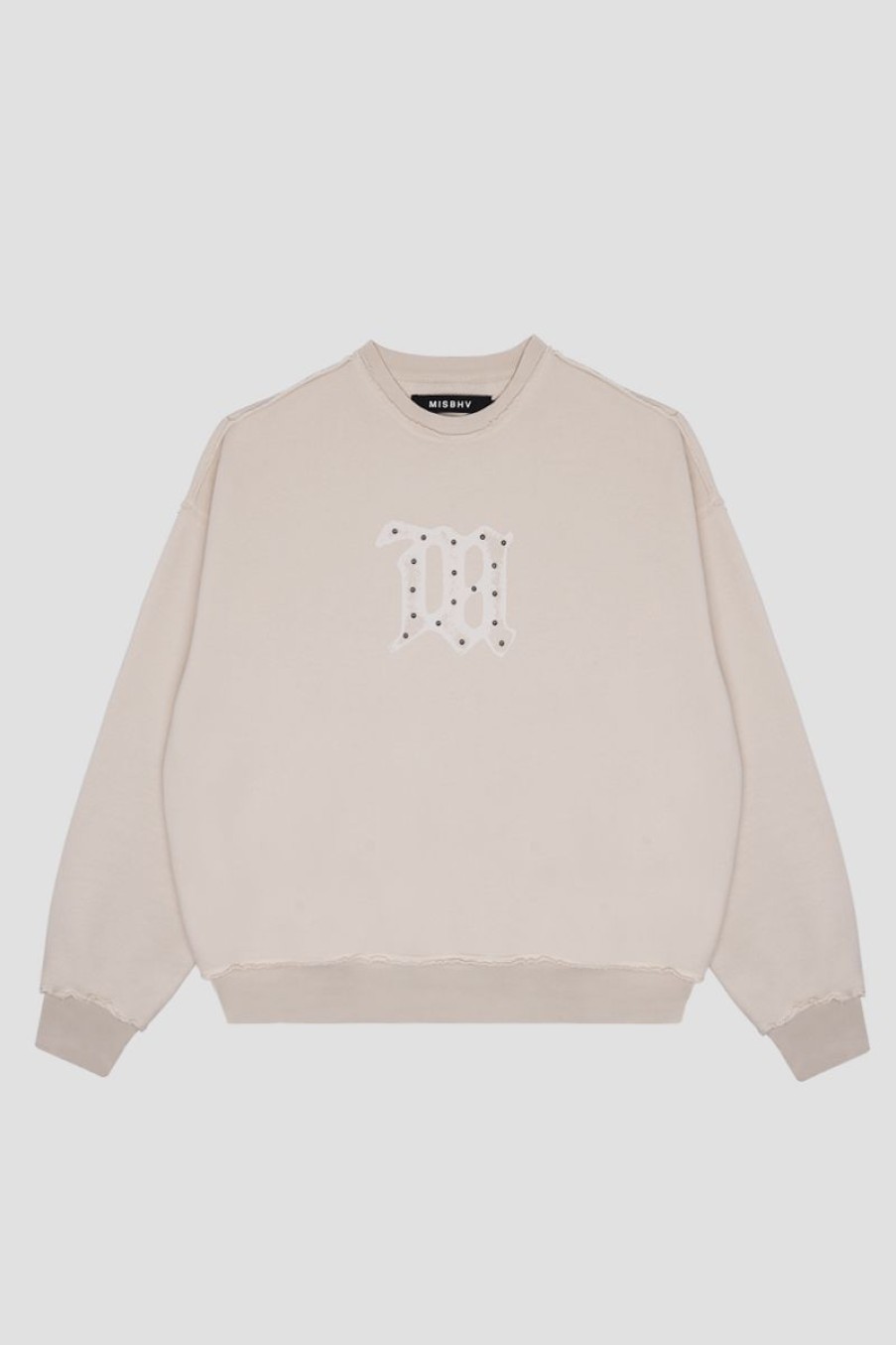 MISBHV Signature Crewneck Beige Best