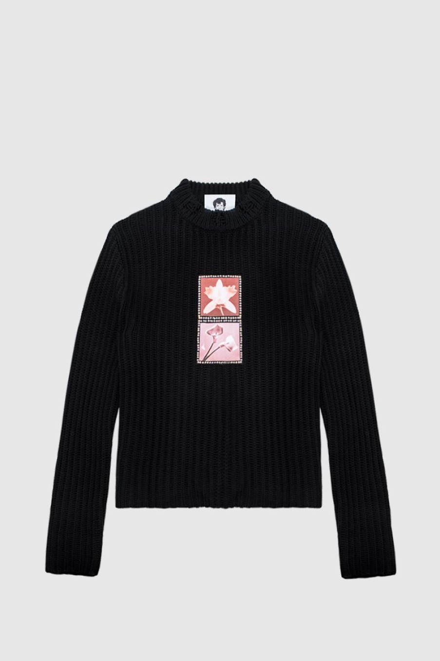 MISBHV Lily / Orchid / Robert Mapplethorpe Sweater Black Wholesale