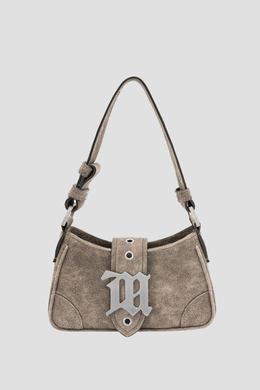 MISBHV Cracked Leather Small Shoulder Bag Online