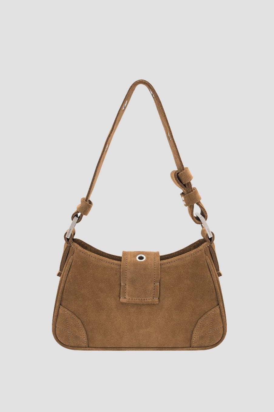 MISBHV Suede Shoulder Bag Small Clearance