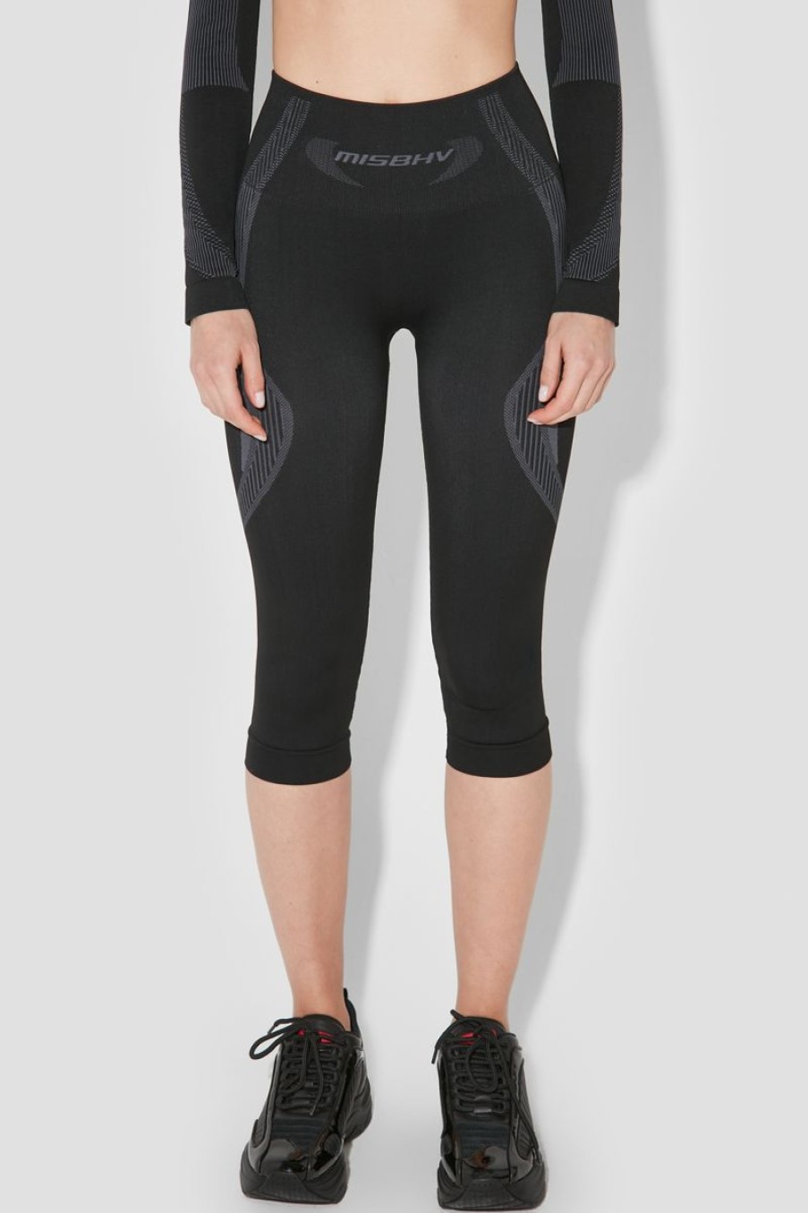 MISBHV Sport Capri Leggings Muted Black Online