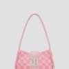 MISBHV Jacquard Monogram Shoulder Bag Mini Bubblegum Wholesale