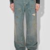 MISBHV Sunrise Wash Carpenter Denim Trousers Blue Hot