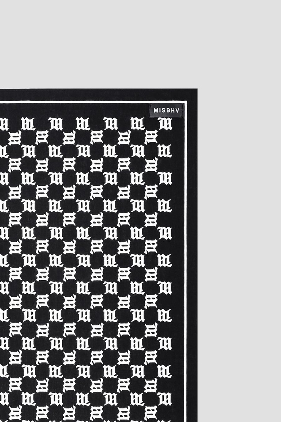 MISBHV Monogram Bandana Black New