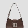 MISBHV Leather Shoulder Bag Small Hot Chocolate Online