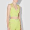 MISBHV Future Sport Mesh Top Lime Wholesale