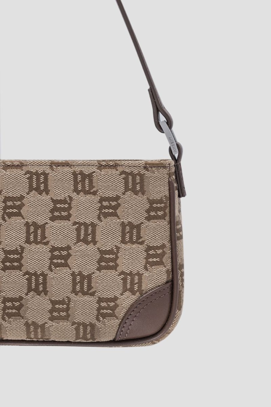 MISBHV Jacquard Monogram 90S Bag Mini Biscotto Online