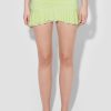 MISBHV Balletcore Mini Skirt Lime Online