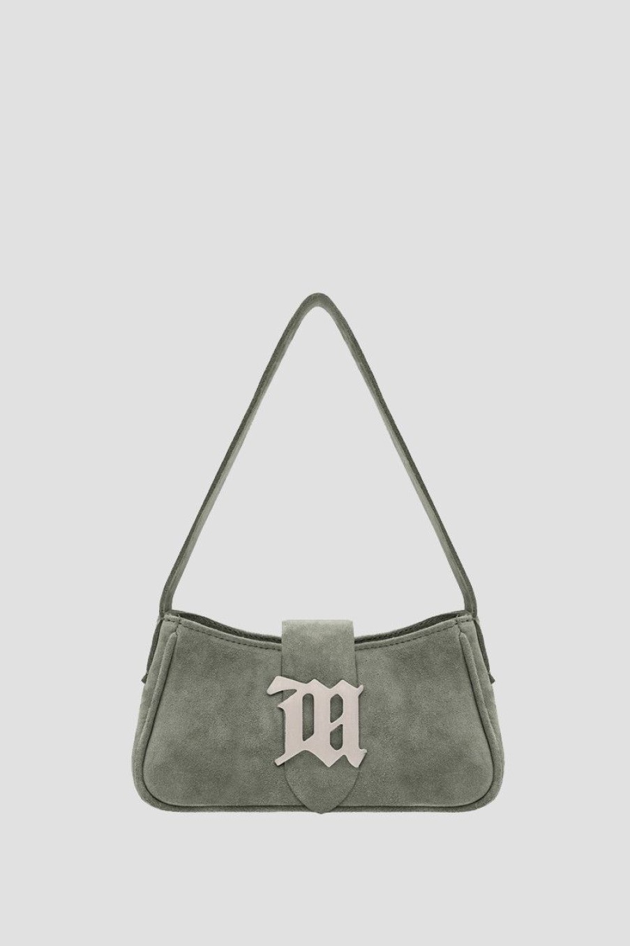 MISBHV Suede Shoulder Bag Mini Moss New