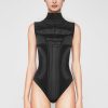 MISBHV Sport Europa Quarter-Zip Bodysuit Muted Black Online