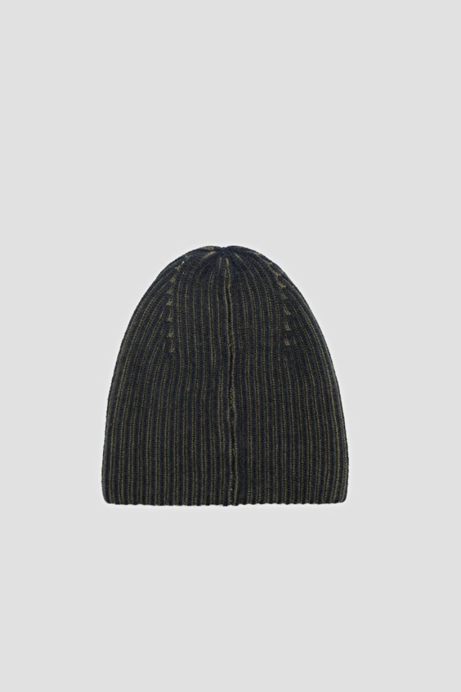 MISBHV Pleated Rib Beanie Grunge Olive New