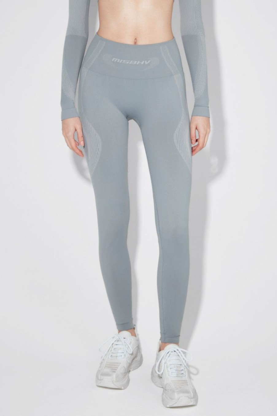 MISBHV Sport Leggings Steel Blue Clearance