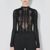 MISBHV Pinstripe Cocoon Longsleeve Black Clearance