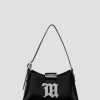 MISBHV Leather Shoulder Bag Mini Black Clearance