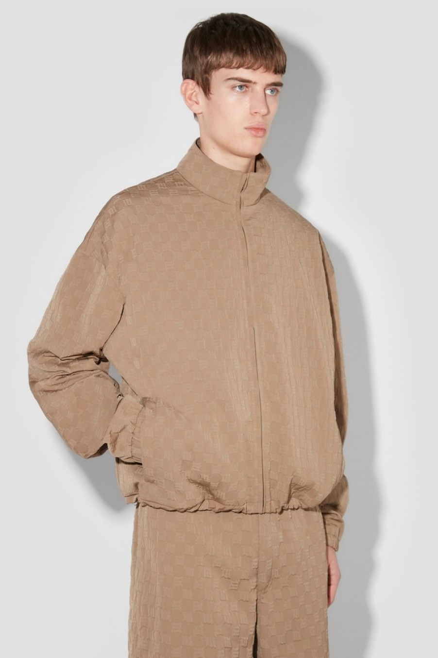 MISBHV Embossed Monogram Milano Jacket Khaki Hot