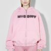 MISBHV Community Zipped Hoodie Vintage Pink Clearance