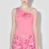 MISBHV Misbhv Heart One Shoulder Top Pink Online