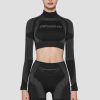 MISBHV Sport Cropped Longsleeve Muted Black Wholesale