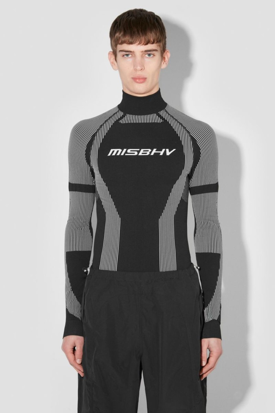 MISBHV Sport Longsleeve Black/White Clearance