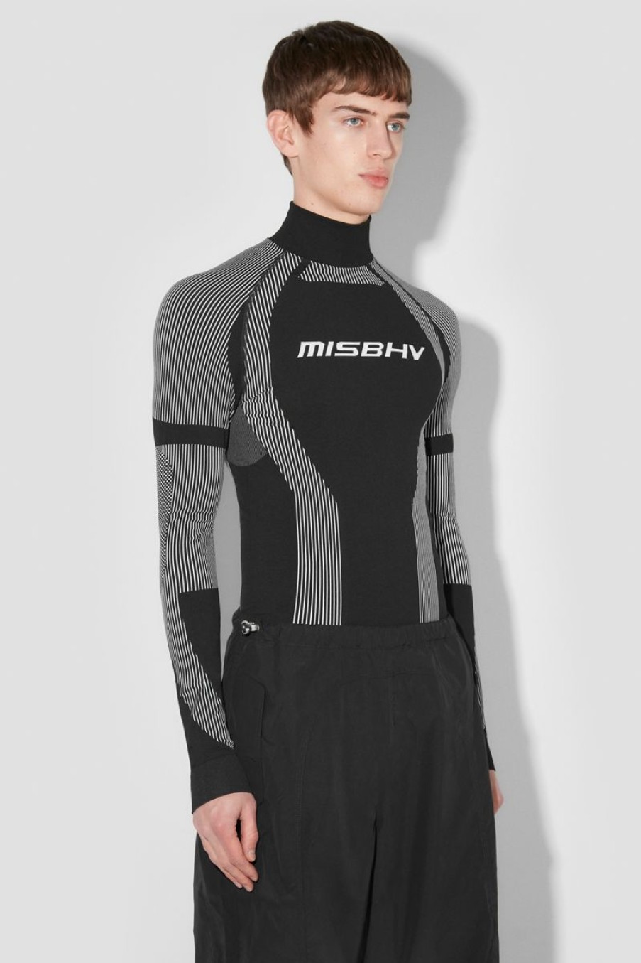 MISBHV Sport Longsleeve Black/White Clearance