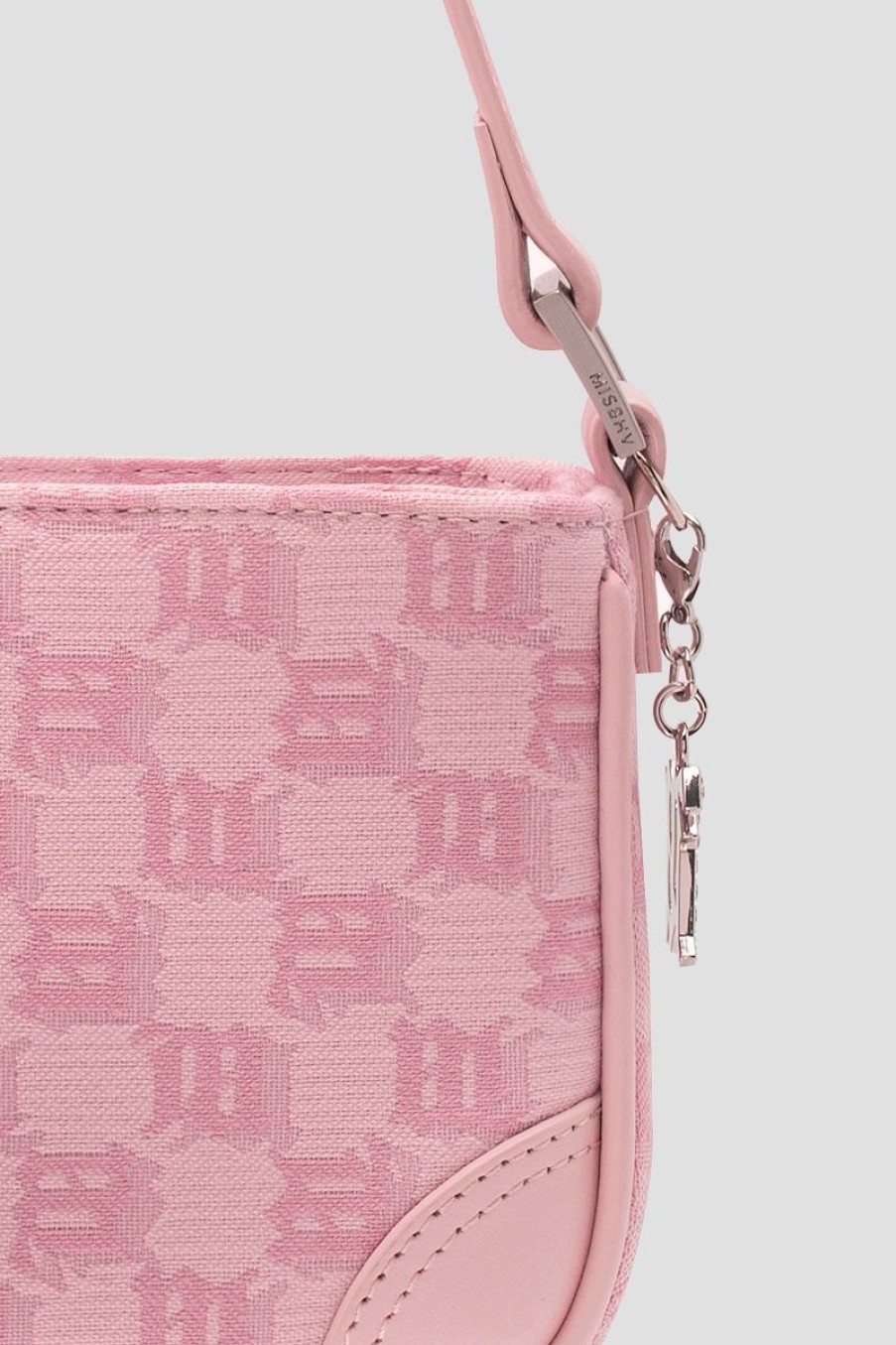 MISBHV Jacquard Monogram 90S Bag Mini Bubblegum Hot