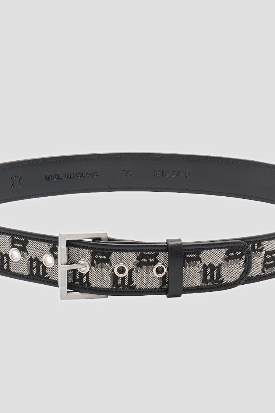 MISBHV Jacquard Monogram Canvas Belt Multicolor Best