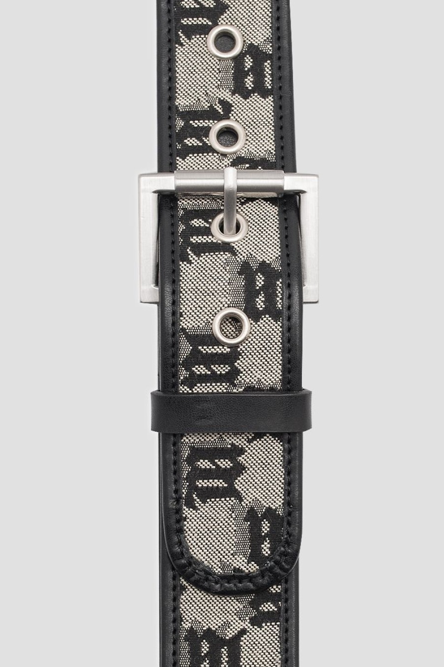 MISBHV Jacquard Monogram Canvas Belt Multicolor Best