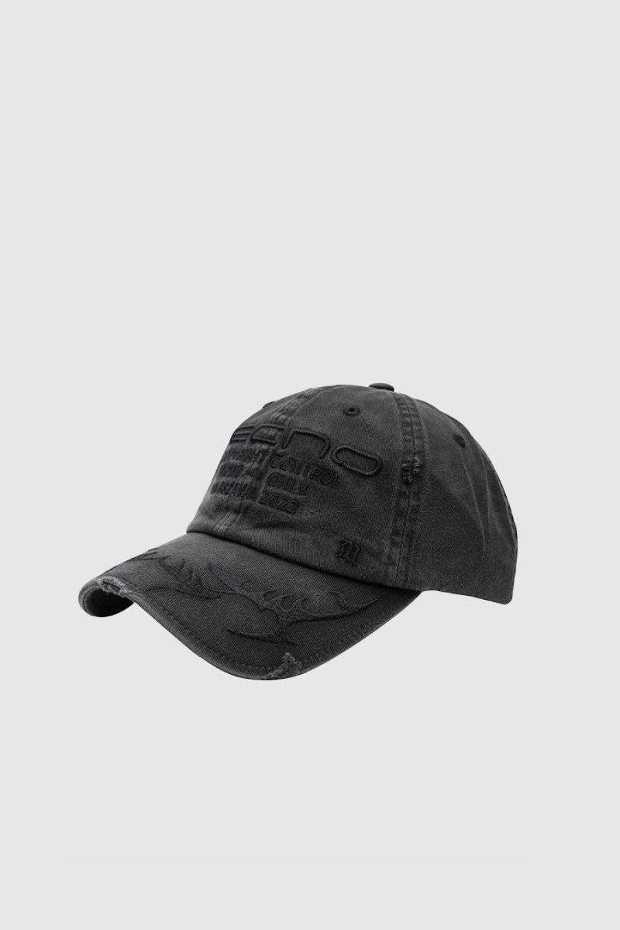 MISBHV Tecno 2022 Cap Washed Black New