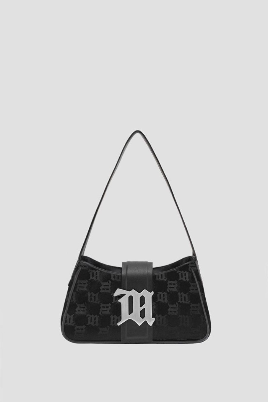 MISBHV Nylon Monogram Shoulder Bag Mini Black Wholesale