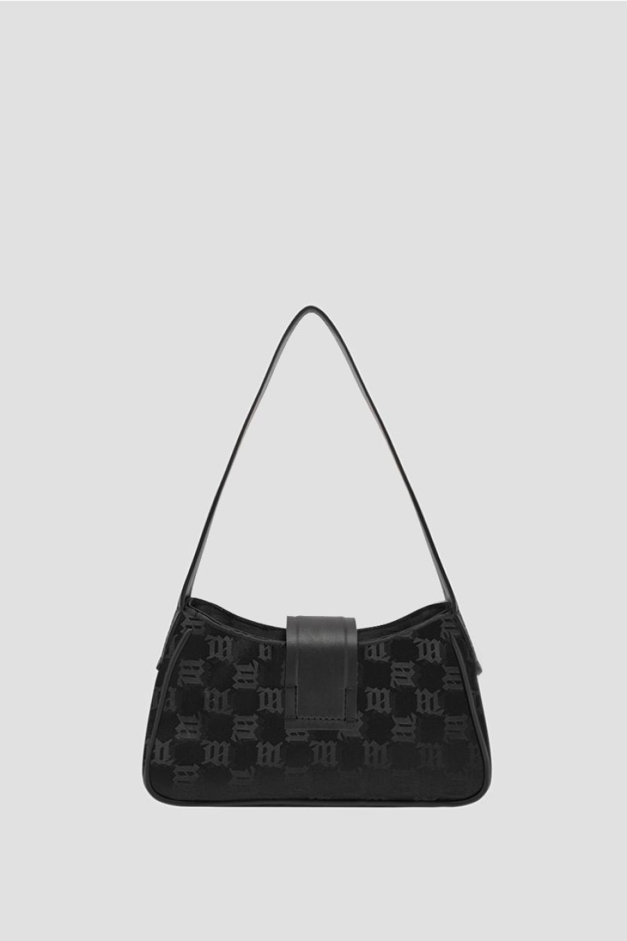 MISBHV Nylon Monogram Shoulder Bag Mini Black Wholesale