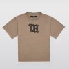 MISBHV Signature T-Shirt Washed Brown Wholesale