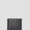 MISBHV Embossed Monogram Bifold Wallet Black Best