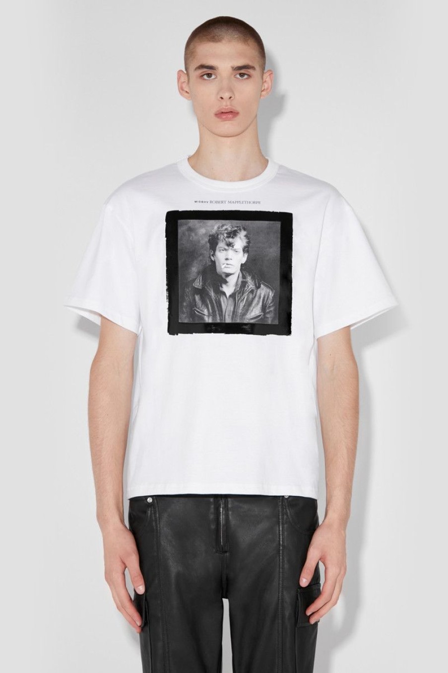 MISBHV Self Portrait 1980 / Robert Mapplethorpe T-Shirt Black Clearance