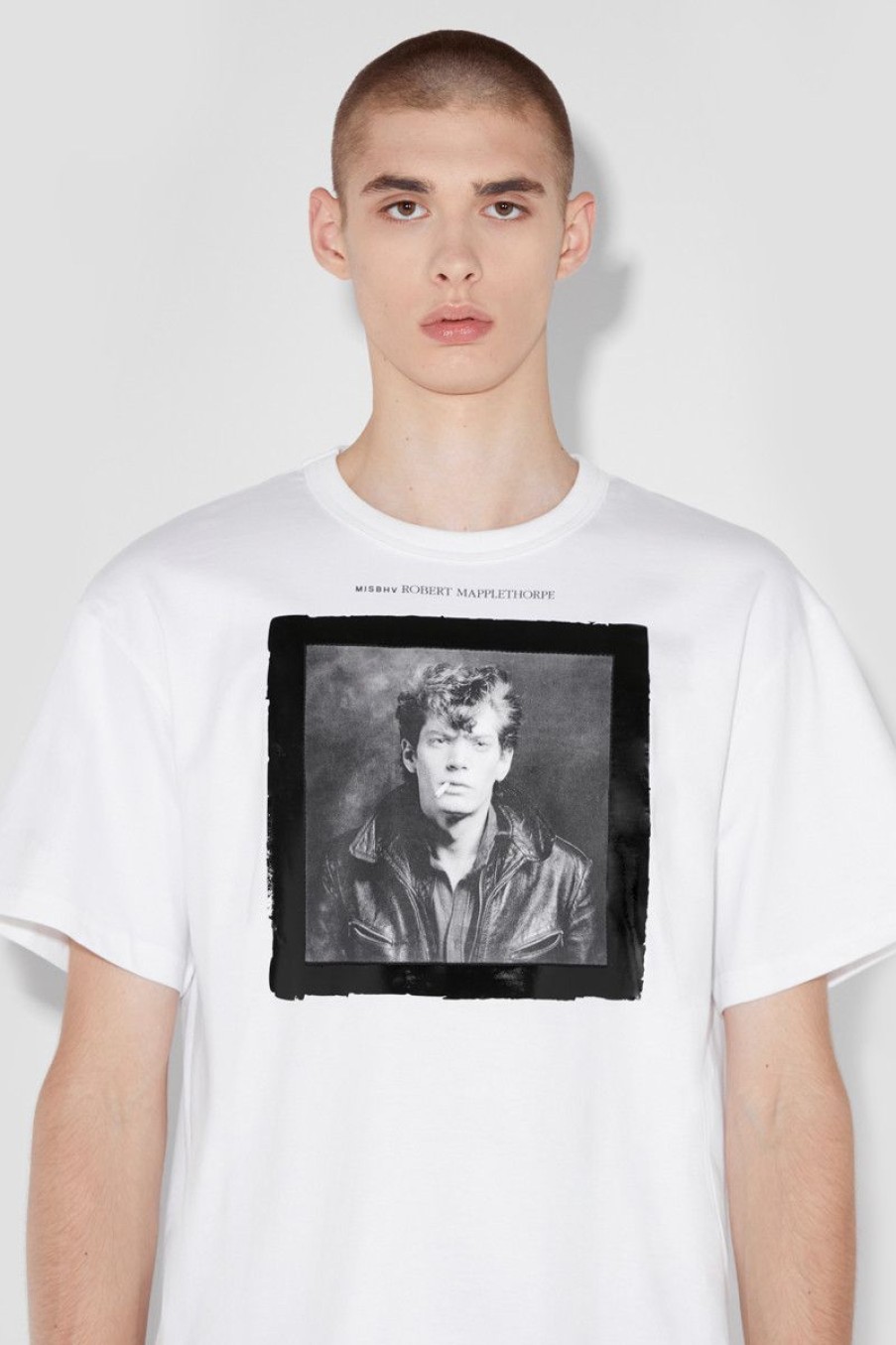 MISBHV Self Portrait 1980 / Robert Mapplethorpe T-Shirt Black Clearance