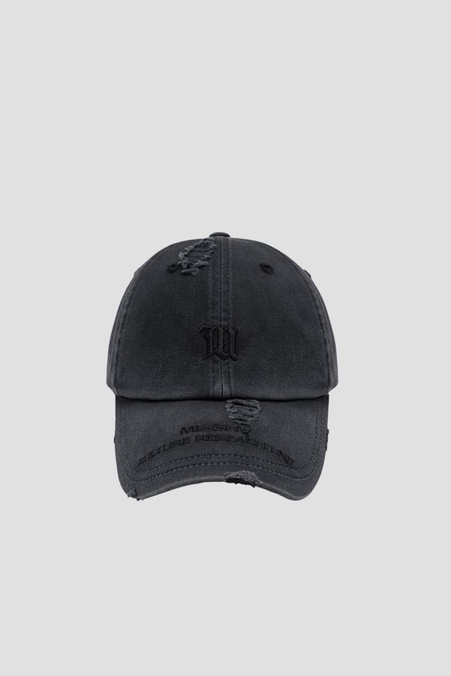 MISBHV Culture Research Unit Cap Washed Black New