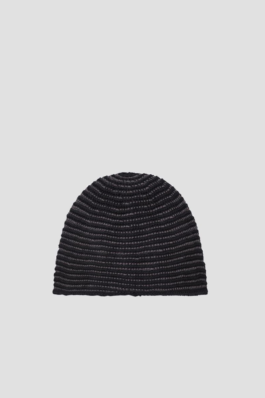 MISBHV Faded Crochet Beanie Black Online