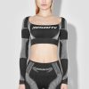 MISBHV Sport Longsleeve Cropped Square Shaped Black/White Best