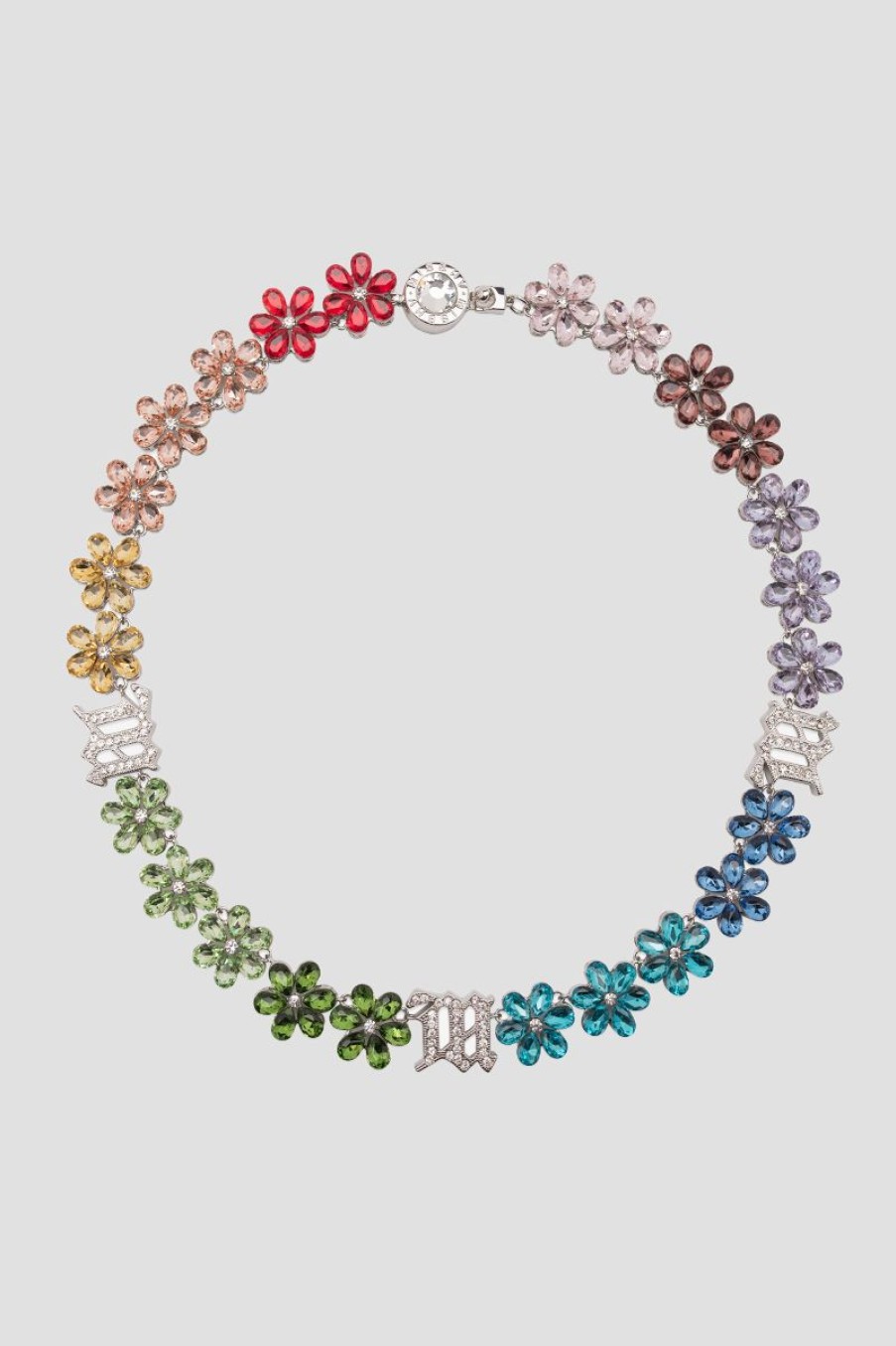 MISBHV Rainbow Flower Choker Multicolor Clearance