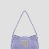 MISBHV Suede Shoulder Bag Mini Periwinkle New