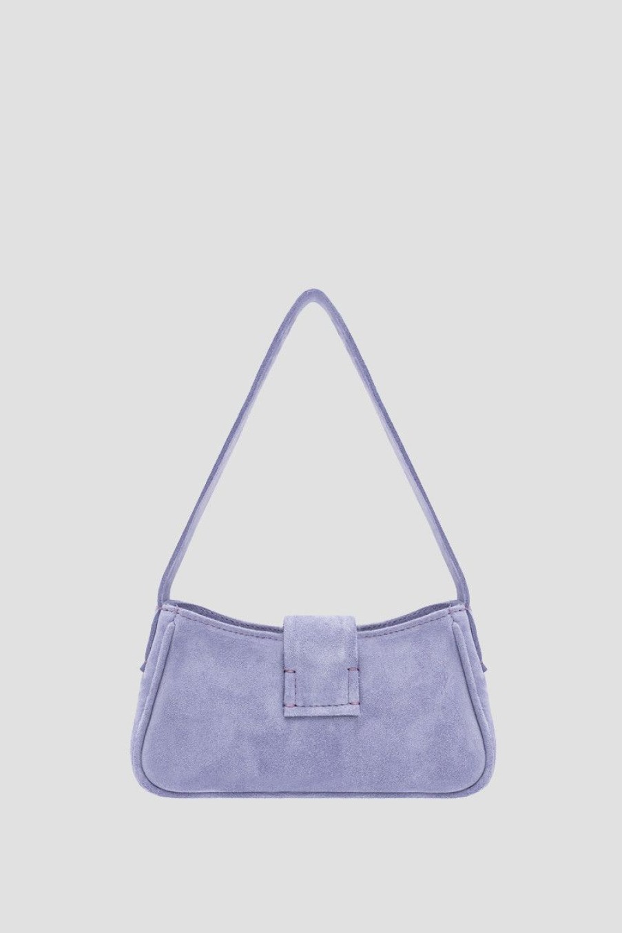 MISBHV Suede Shoulder Bag Mini Periwinkle New