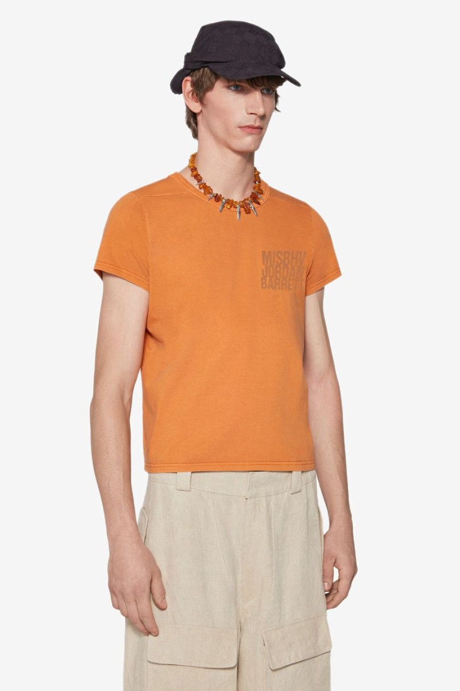 MISBHV Jordan Barrett T-Shirt Burnt Burnt Orange Clearance