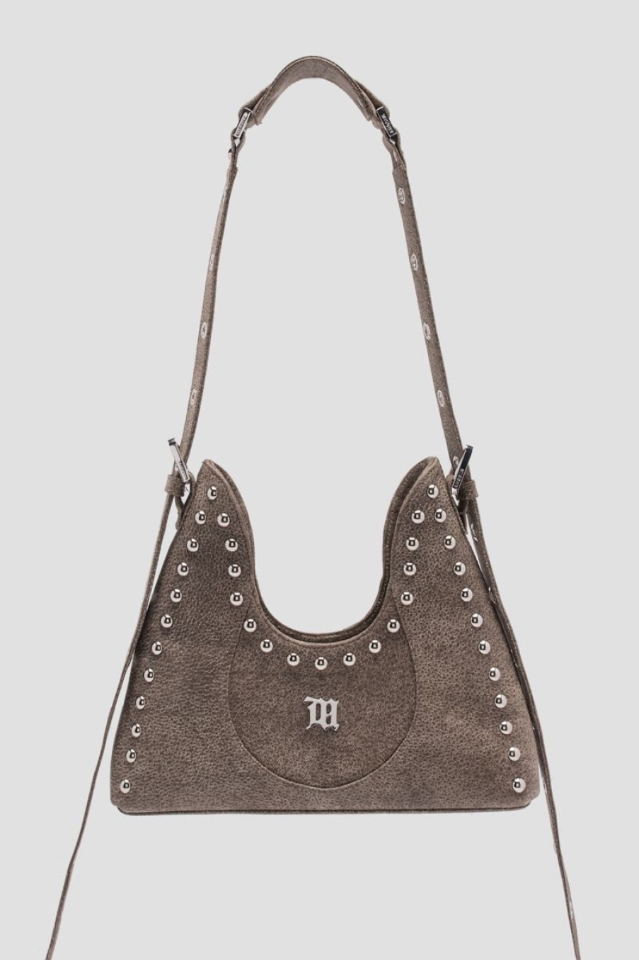 MISBHV Ophelia Bag Aged Leather Beige New