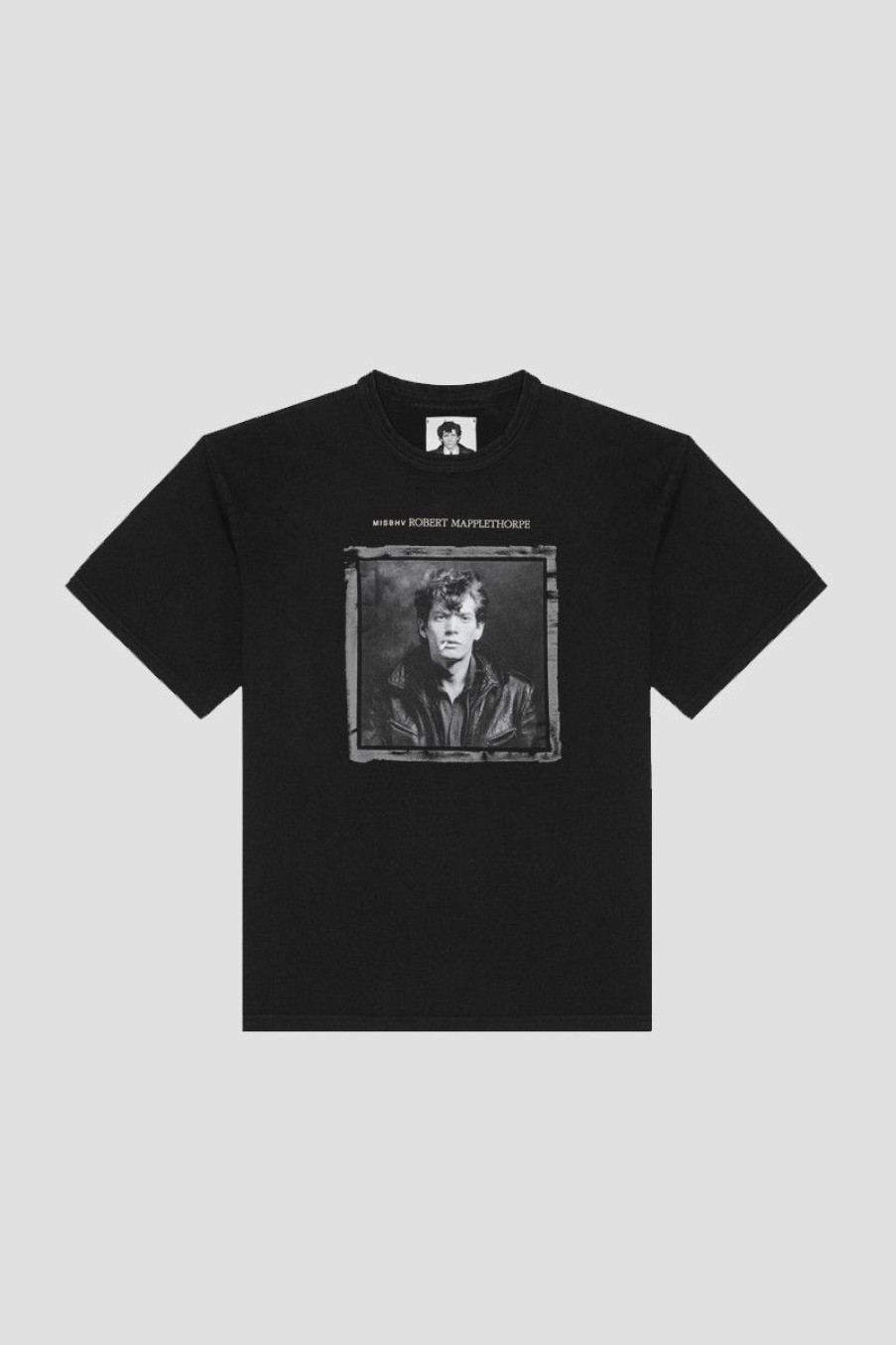 MISBHV Self Portrait 1980 / Robert Mapplethorpe T-Shirt Black Wholesale