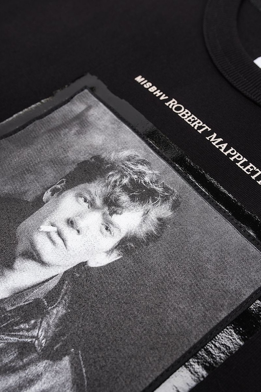 MISBHV Self Portrait 1980 / Robert Mapplethorpe T-Shirt Black Wholesale