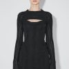 MISBHV Monofilament Pinstripe Shrug Black Hot