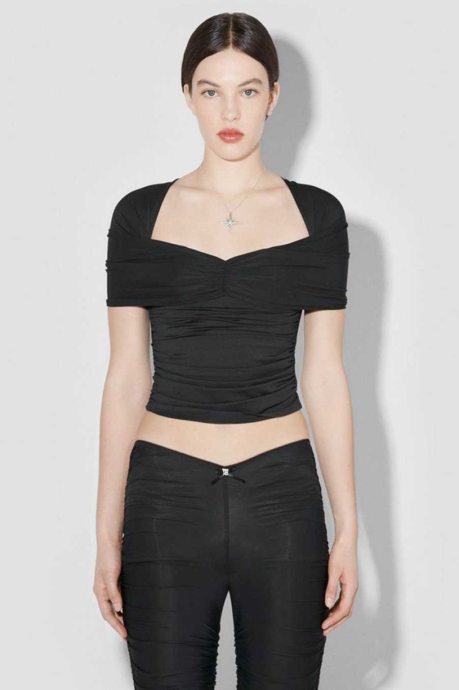 MISBHV Draped T-Shirt Black Wholesale